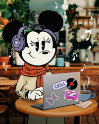 Ontspan met Lofi Minnie
