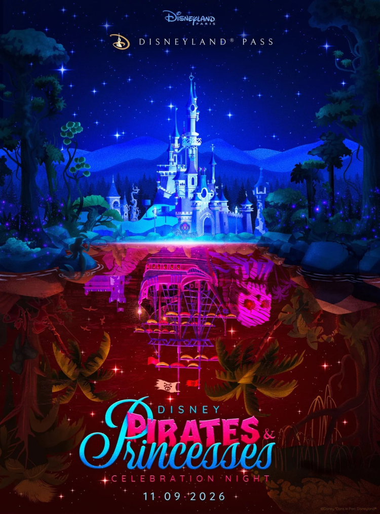 Exclusieve avond voor Disneyland Pass-houders: Disney Pirates &amp; Princesses Celebration Night op 11 september 2026