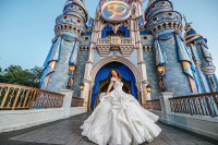 Nieuwe op Disney Prinsessen geïnspireerde bruidsjurken onthuld tijdens Disney's Fairy Tale Weddings modeshow