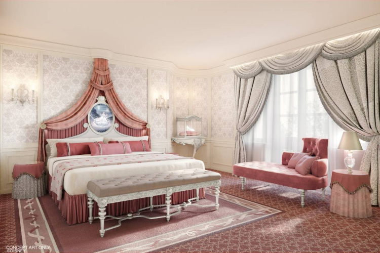 Ontdek de 3 kamertypes van Het Disneyland Hotel in Disneyland Paris