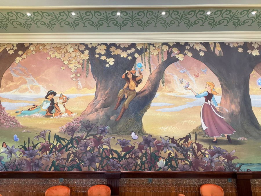 Verwijzingen naar Raya and the Last Dragon in The Regal View Restaurant &amp; Lounge