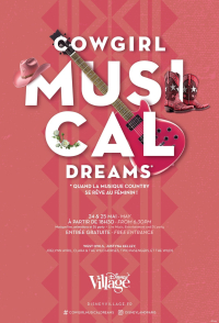Cowgirl Muzikale Dromen in Disney Village op 24 &amp; 25 mei!