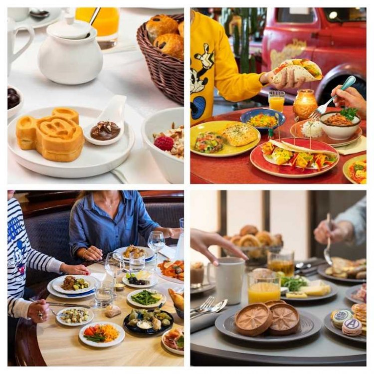 Maaltijdopties in Disneyland Paris