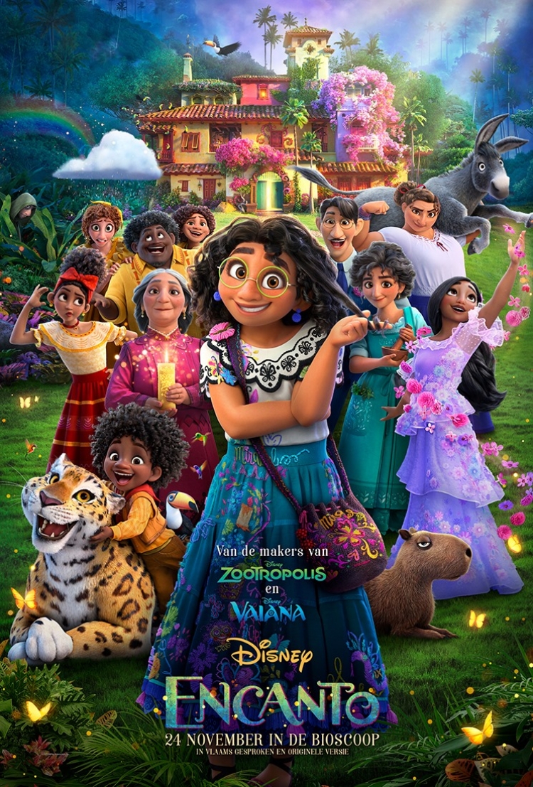 Encanto, nieuwe ondertitelde officiële trailer en poster.