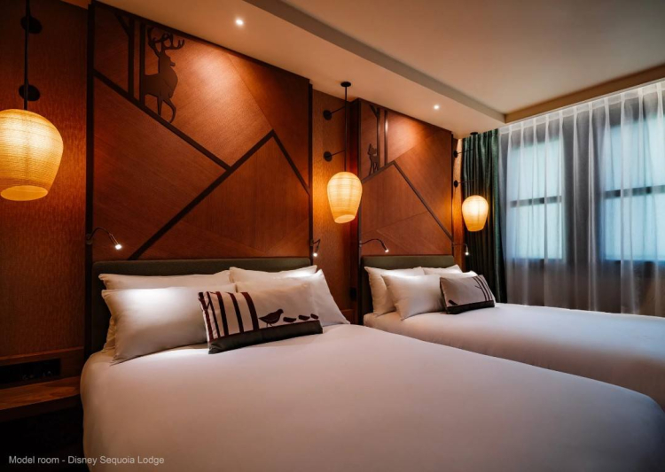 Nieuwe kamers in Disney Sequoia Lodge vieren Bambi, Brave en Pocahontas