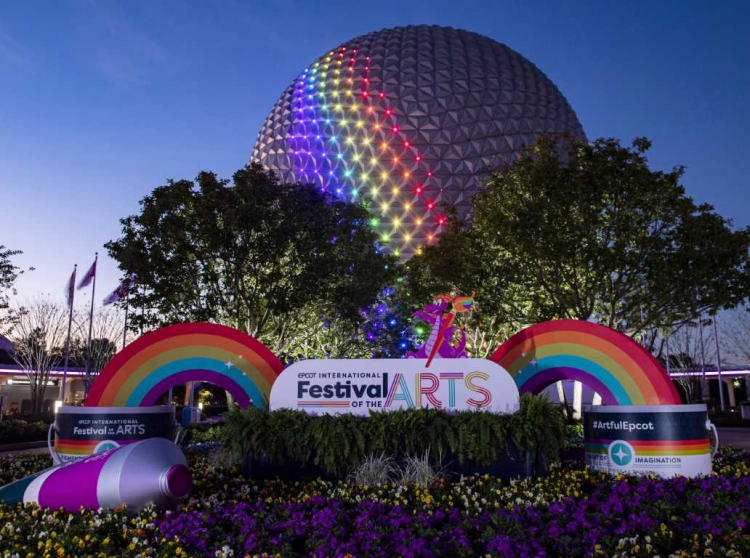 EPCOT International Festival of the Arts viert visuele, culinaire en uitvoerende kunsten