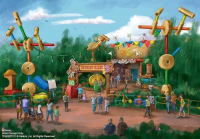 Nieuw Roundup Rodeo BBQ-restaurant komt in 2022 naar Toy Story Land in Disney's Hollywood Studios