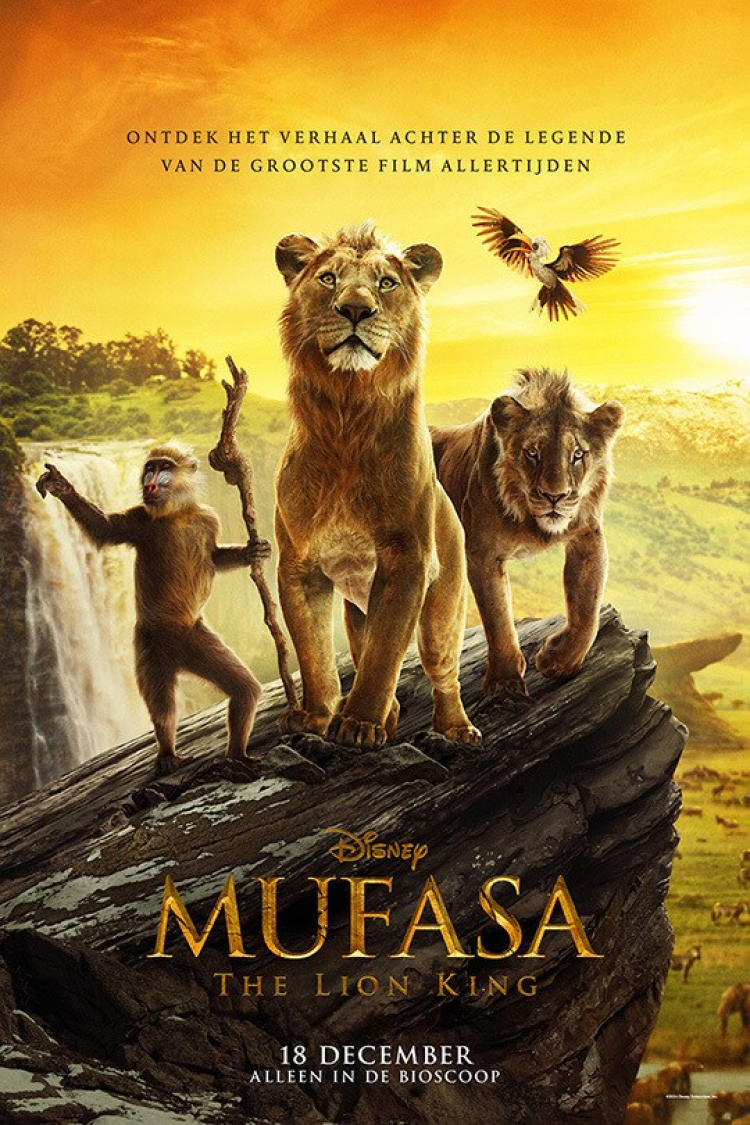 Mufasa: The Lion King vanaf 18 december in de bioscoop