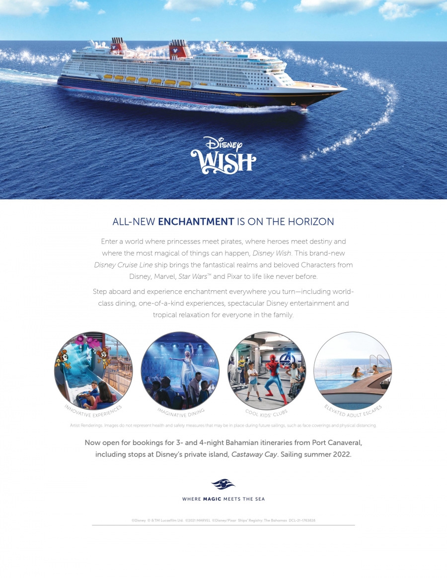Disney Wish is nu te boeken!