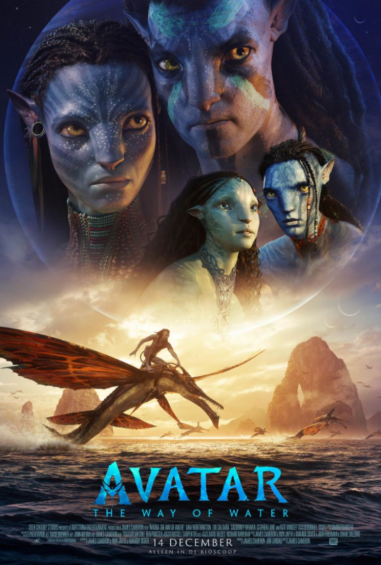 ONTDEK NU DE NIEUWE TRAILER EN POSTER VOOR "AVATAR: THE WAY OF WATER"