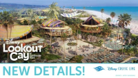 Nieuwe details aangekondigd voor Disney's adembenemende Bahamian Island Lookout Cay