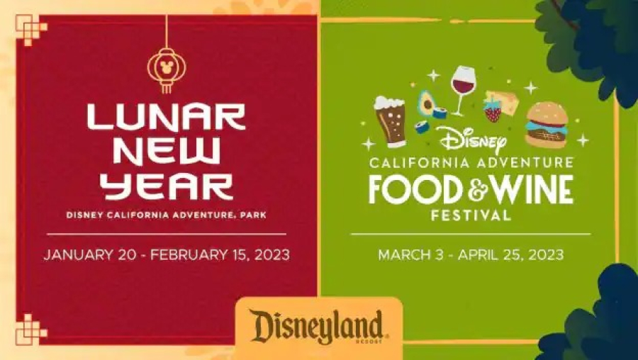 Lunar New Year Celebration en Disney California Adventure Food &amp; Wine Festival keren in 2023 terug naar Disney California Adventure Park (VS)