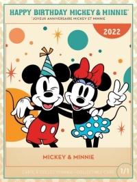 Mickey en Minnie vieren hun verjaardag!