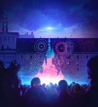 Disneyland Paris schittert op het Kopenhagen Light Festival