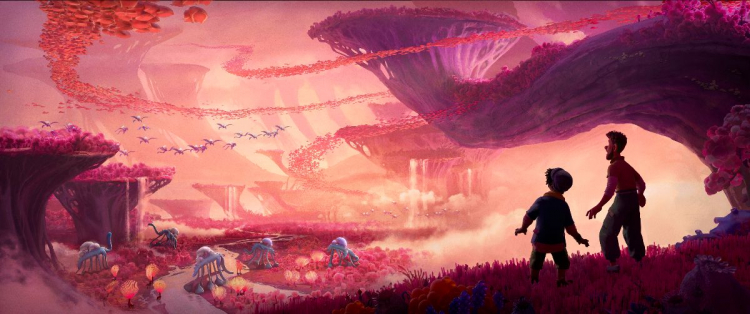 Ontdek de nieuwe animatiefilm "Strange World" van Walt Disney Animation Studios