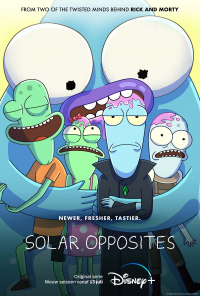 "Solar Opposites" komische animatiereeks op Disney+ vanaf woensdag 13 juli