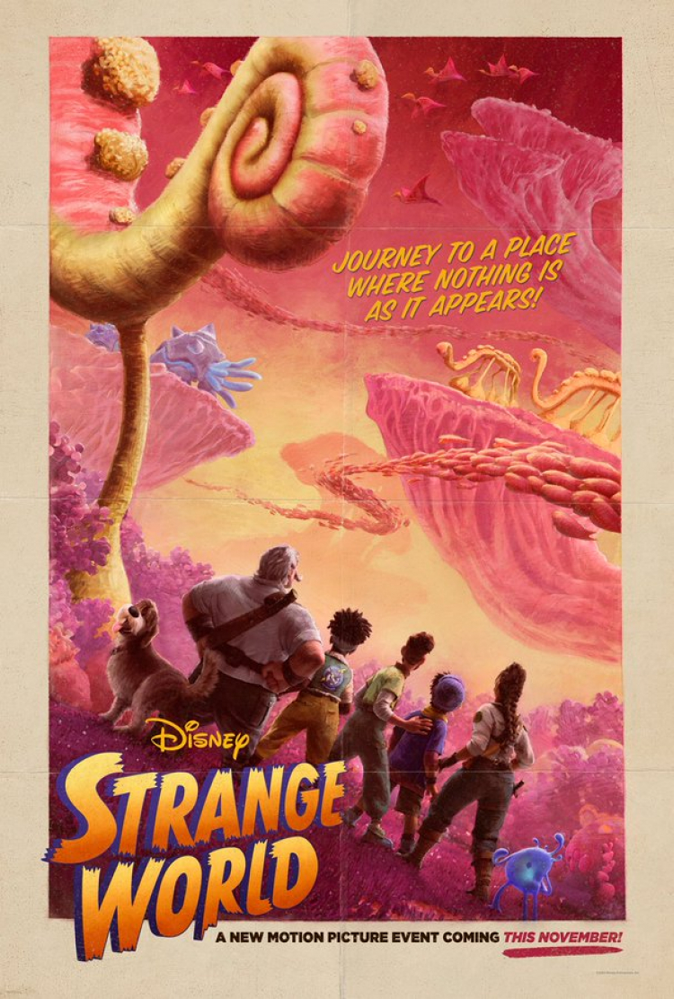 Strange World wordt de volgende animatiefilm van Disney
