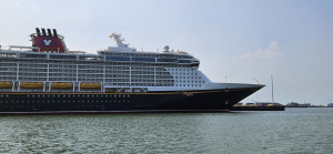 Disney Dream komt overnachten in Zeebrugge