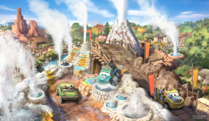 Piston Peak National Park bouwt verder op het verhaal van Frontierland