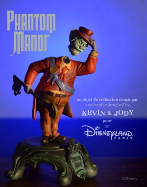 Nieuw Phantom Manor-figuur van kunstenaars Kevin &amp; Jody