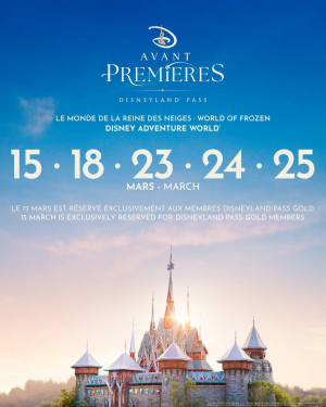 Previews van World of Frozen in Disneyland Paris exclusief voor Disneyland Pass-houders