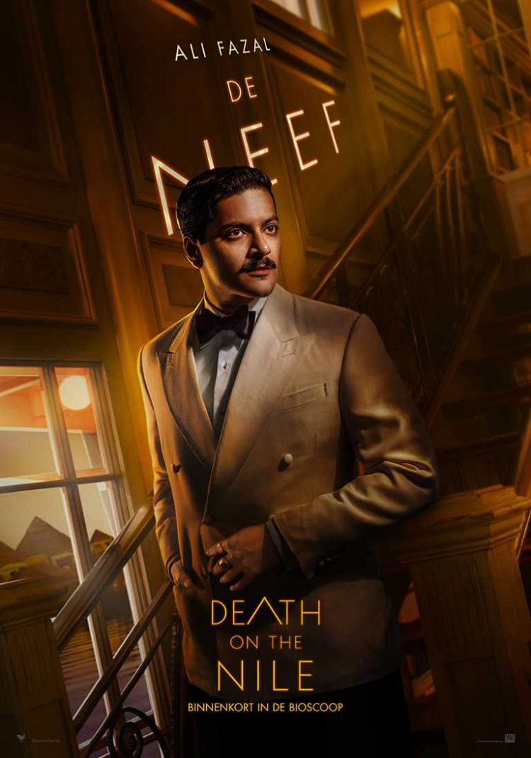 Ontdek de nieuwe poster en trailer van "Death on the Nile"