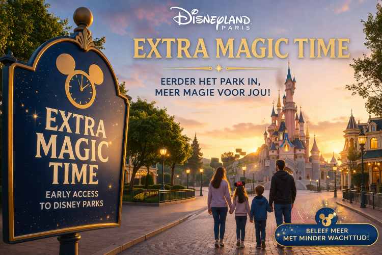Extra Magic Time in Disneyland Paris: vroeger het park in met minder wachttijd