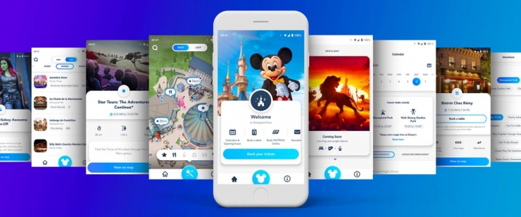 Gebruik de officiële Disneyland Paris App en geniet meer van de magie