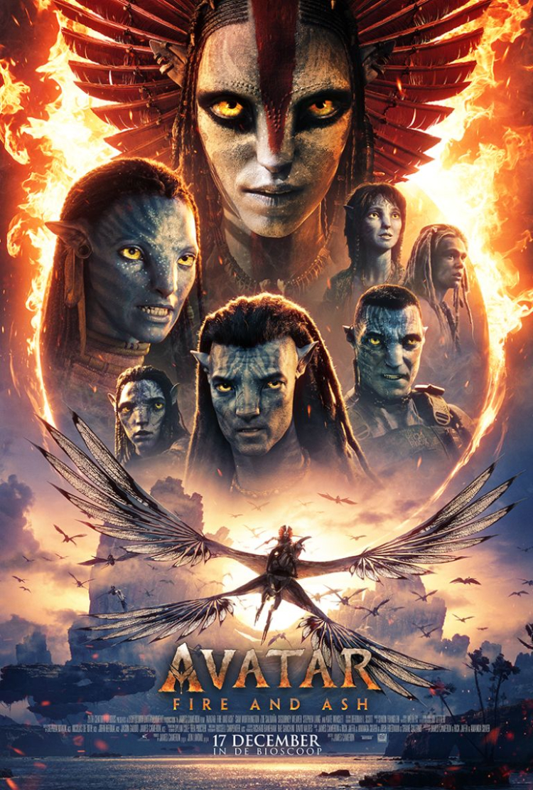 Nieuwe trailer en poster voor Avatar: Fire and Ash