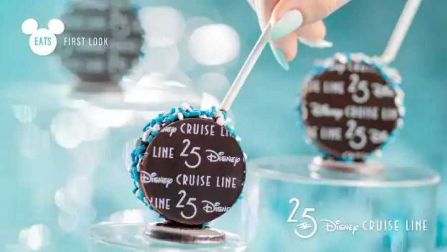 Disney Eats: Eerste blik op 'Glinsterende' Disney Cruise Line 25th Anniversary Treats