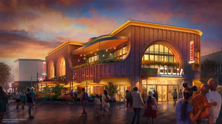 Nieuw restaurant Casa Giulia opent eind 2026 in Disney Village
