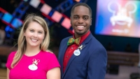 Nieuwe Walt Disney World Resort Disney-ambassadeurs tijdens de viering van de 50e verjaardag