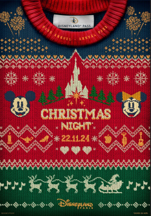 Disneyland Pass Christmas Night 22 november 2024