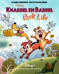 Ontdek de begingeneriek en key art voor de nieuwe originele serie "Knabbel en Babbel: Park Life"