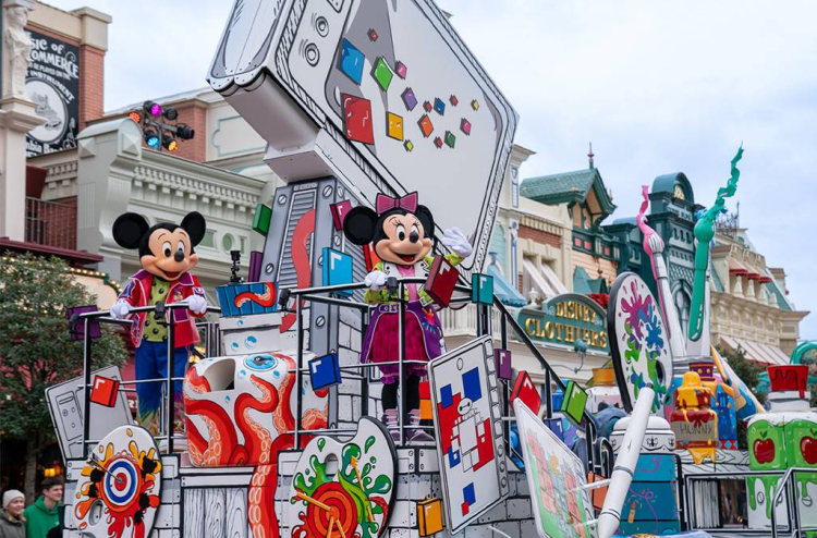 Een dag met de dansers van de nieuwe dagshow ter ere van Disney- en Pixar-animatie