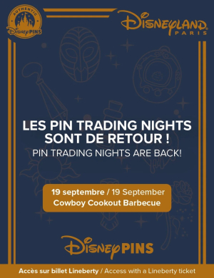 Pin Trading Nights keren terug naar Disneyland Paris met een betoverende editie!