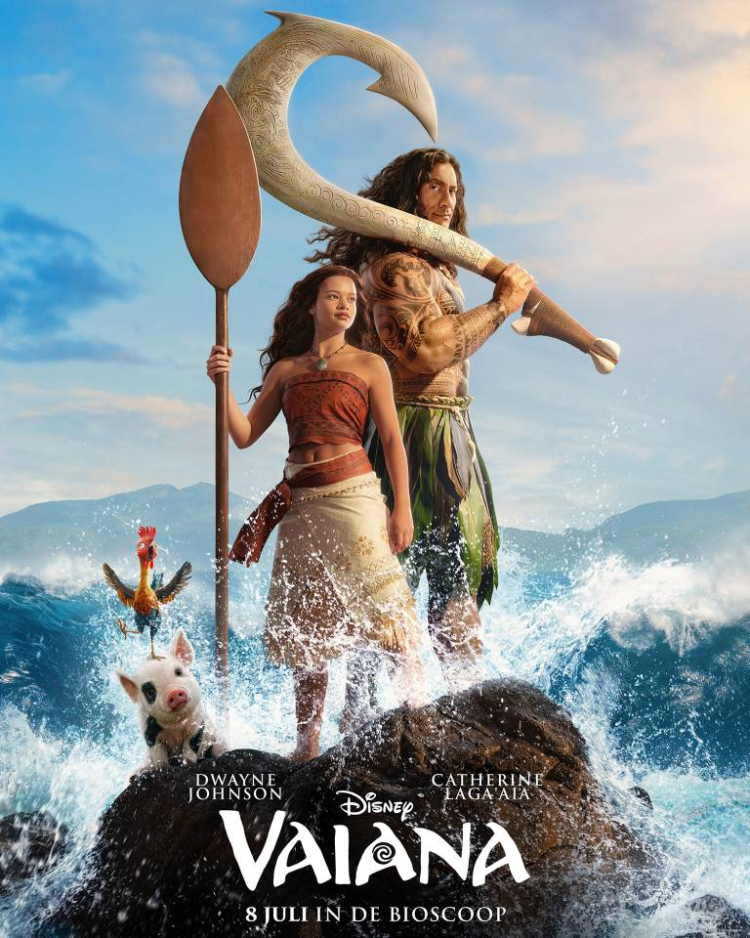 Ontdek nu de nieuwe trailer en poster voor de live-actionherwerking van “Vaiana”