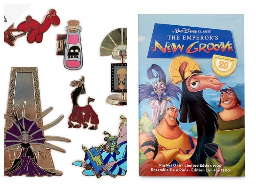 The Emperor&#039;s New Groove pinset