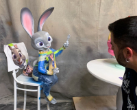 Disney Treasure: een eerste blik op de Judy Hopps en Nick Wilde-personagestandbeelden voor Jumbeaux's Sweets