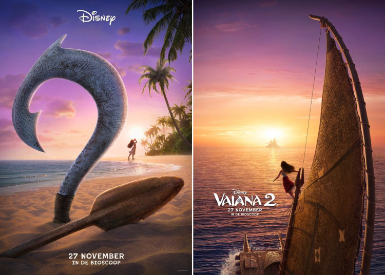 Ontdek de nieuwe trailer en poster voor "Vaiana 2"