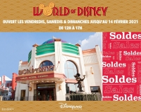 De World of Disney-winkel is geopend van 29 januari tot 14 februari
