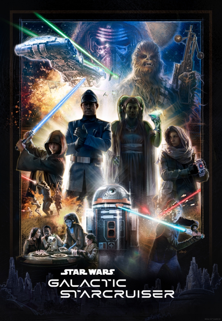 Bekijk nu de poster van Star Wars: Galactic Starcruiser in Walt Disney World Resort