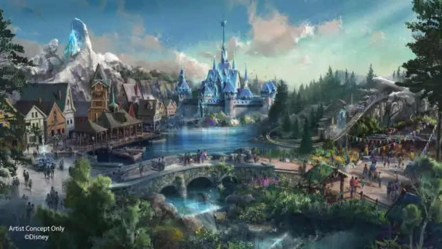 Hong Kong Disneyland deelt World of Frozen Construction-update