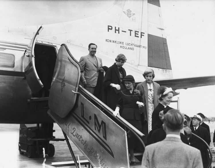 Walt Disney op bezoek in Nederland